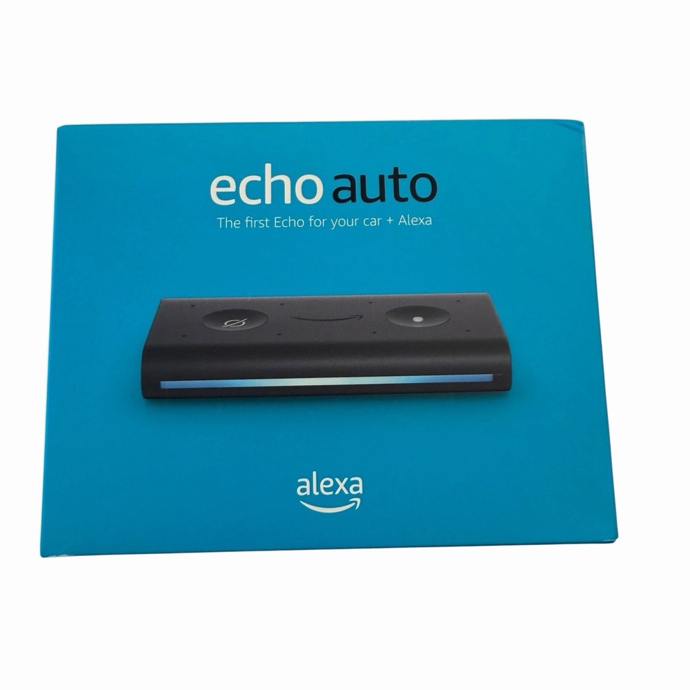 Amazon Echo Auto 1st Gen Alexa Car Bluetooth AUX‎ Vent Mount Sealed New